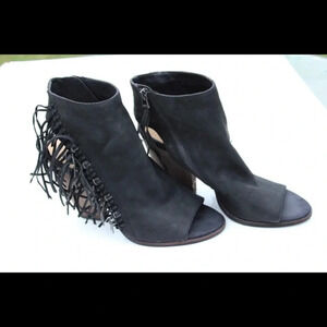 Dolce vita fringe booties